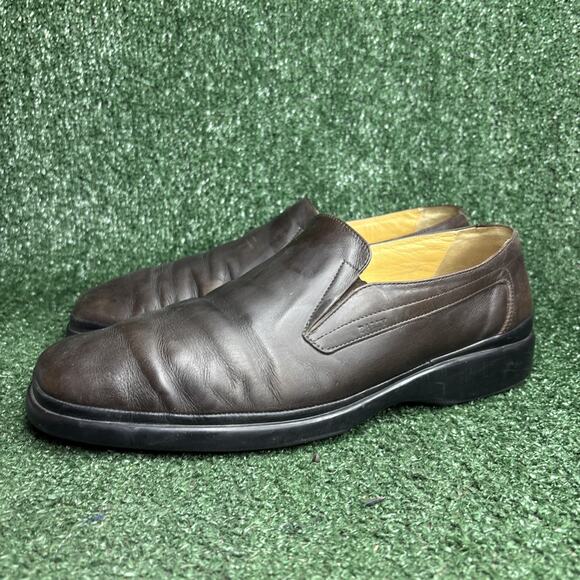 Bally \'Rogado\' Men\'s Brown Leather Loafers Mens US 13 D Designer main image 4